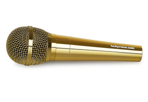 Lucky Voice Gold Microphone